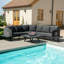 Wilsen Outdoor Fabric Cove Corner Sofa Group-1544971131-1544971135
