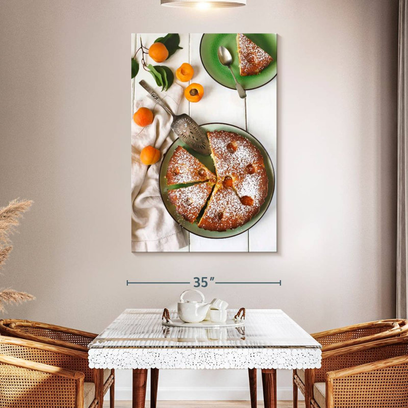 Yarlin Pie Slices, 24" H x 16" W