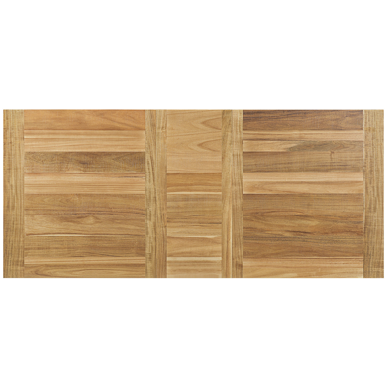 Solid Wood Extendable Dining Table, Natural Wood