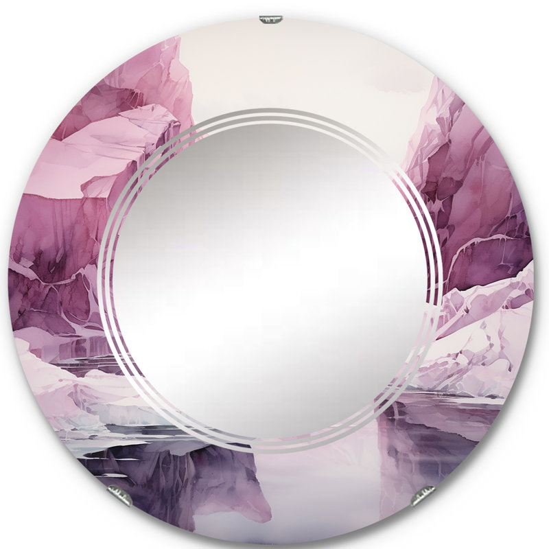 Zenis Circle Mirror, 24" x 24"