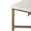 HAMMERED IRON Marble Coffee Table-711199572