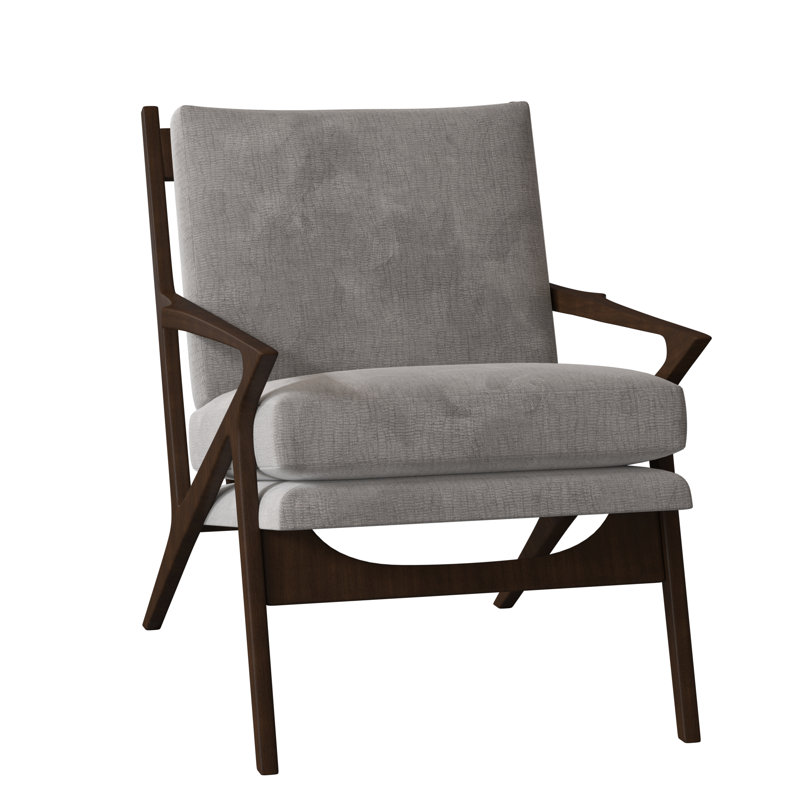 Slipcovered Armchair, Madelyn Dusk, Café