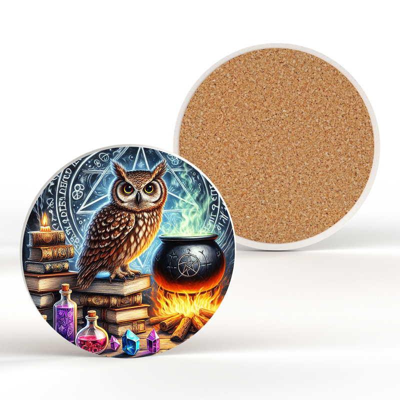 Ceramic Round 1 Piece Coaster