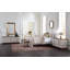 Reese Rectangle Brass Beveled Mirror-2096492457