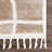 Tomaso Abstract Machine Woven Polypropylene Area Rug in Brown-791339909