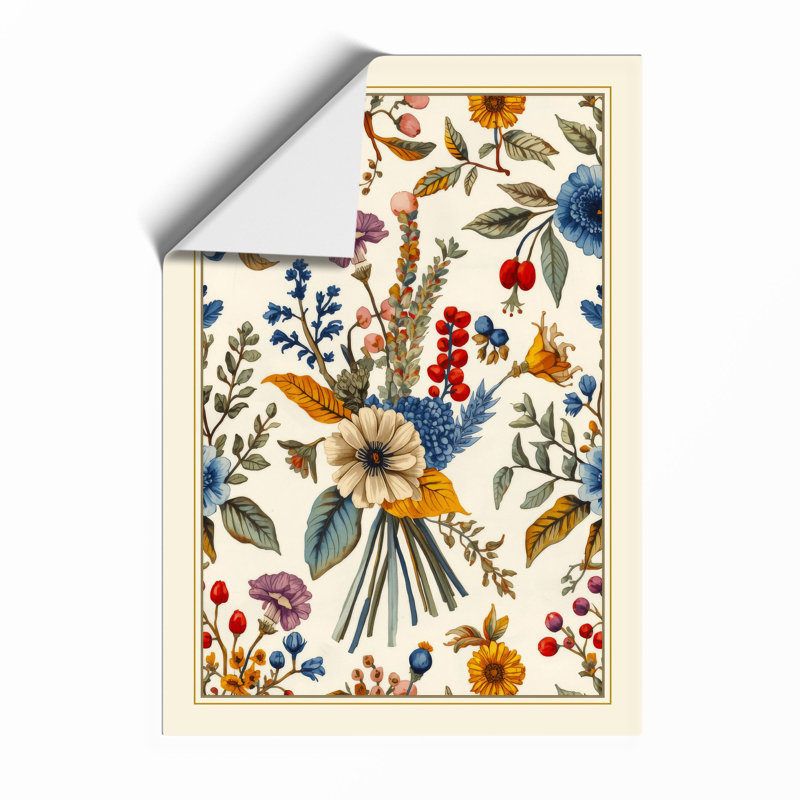 Bouquet Botanical - Framed Print, Unframed, A3 - 42.0 x 29.7 cm