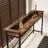 Couch Table with Electrical Outlet,Console Table