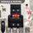 Chenille Single Motor Power Lift Recliner Chair With Massage And Heat For Elderly, Heavy Duty Motion Mechanism And One USB For Charging, Max Reclining Angle 155°