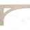 Embossed Birch Right Hand Stair Bracket