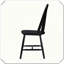 Chaise 2 pièces à hauteur de comptoir à broche robuste et confortable