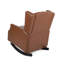 Chaise berçante rembourrée Ahlayah-58918183