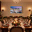 «Christmas Snowy Dam Bridge», ensemble de 3 impressions sur toile-120854308