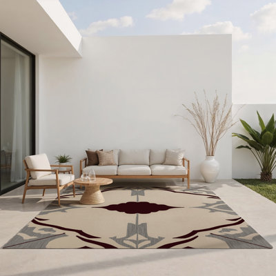 Tapis intérieur et extérieur Framed Dynamics