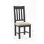 Abyan Dining Chairs In Dark Gray