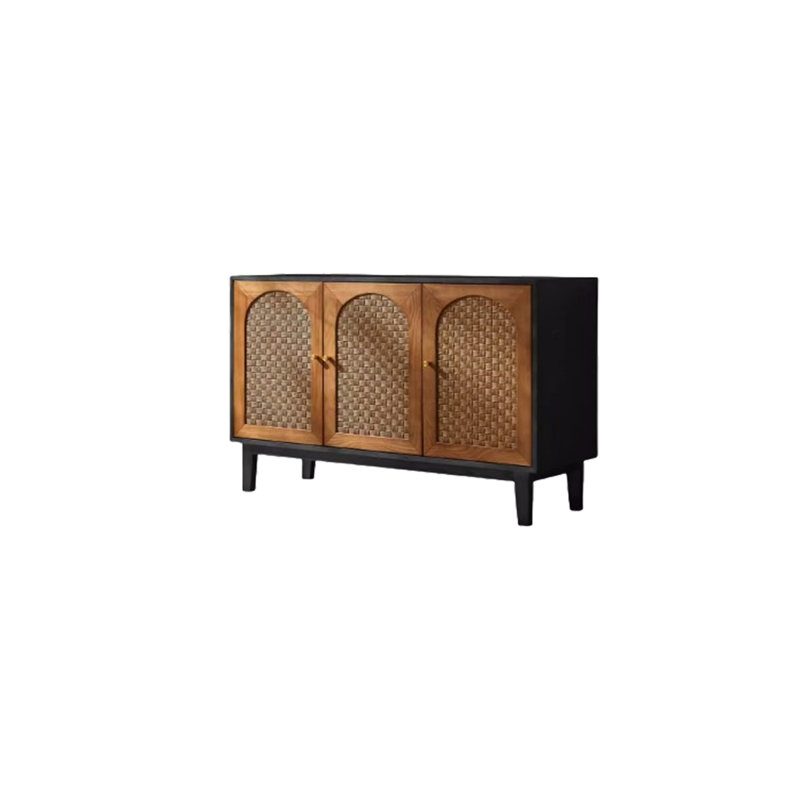 Bethinn 47.24'' Sideboard, Black/Walnut