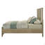 1Pc Queen Bed With LED Light Headboard