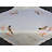 Frierson No Pattern And Not Solid Colour 100% Cotton Square Table Topper