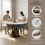 Table de salle à manger Amberly Luxury Modern-1244357819-1242252028
