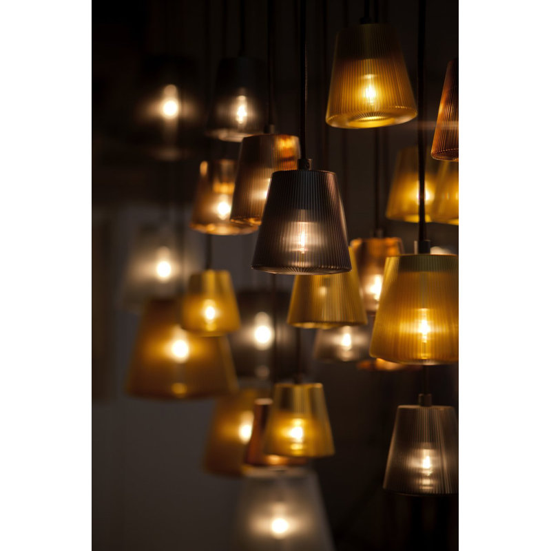 Bramah Metal Table Lamp, Gray, 4.3" H X 4.3" W x 4.3" D