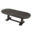 Table de salle à manger extensible en bois 94,06 pouces