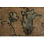 Élégant tapis turc vieilli 4 x 7