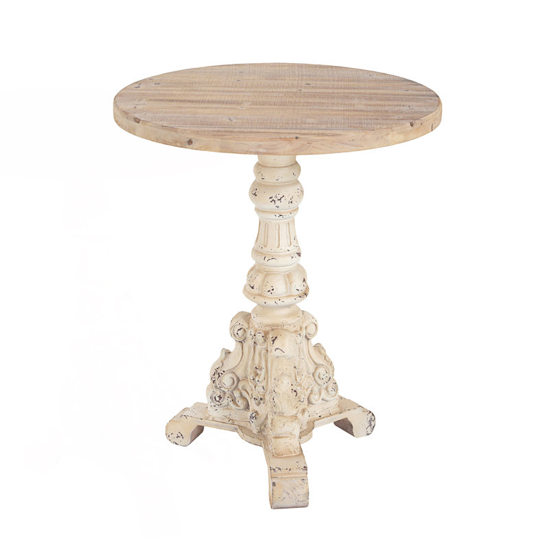 Accent Coffee Table, Antique Pedestal Table
