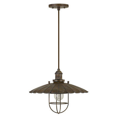 Pasadena 1 - Light Bronze Unique/Statement Pendant