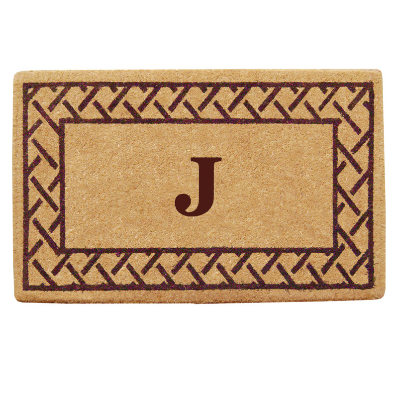 Sweetwood Outdoor Doormat, J
