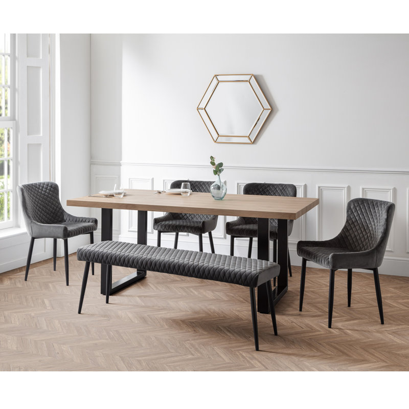 Wynnfield Metal Base Dining Table