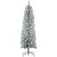 Arbre de Noël artificiel 5 pi HOMcom avec 263 pointes enneigées