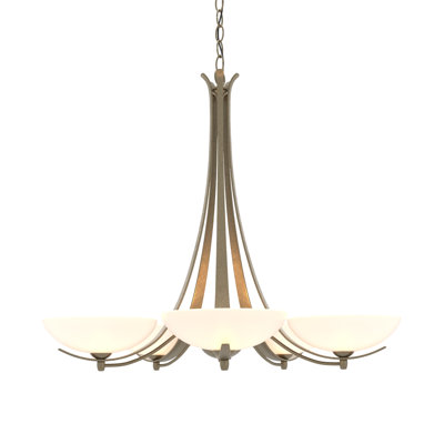 Aegis 5 - Light Shaded Classic/Traditional Chandelier