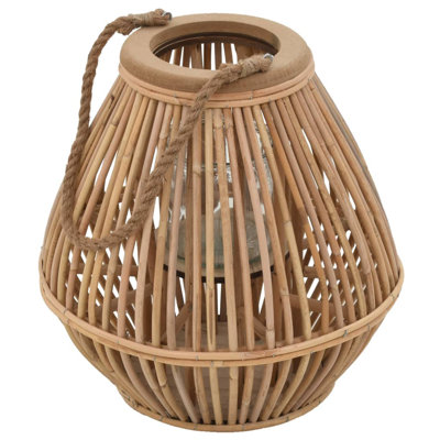 Rattan Wall Lantern