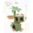43" Cat Tree Tower, Climbing Tree With Cat Scratching Posts, 2 Big Condos And Hammock
