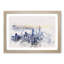 Hong Kong Skyline in China - Picture Frame Painting Print-56735895-56735894