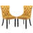 Tufted Velvet Wing Back Side Dining Chairs-747323165-792150700