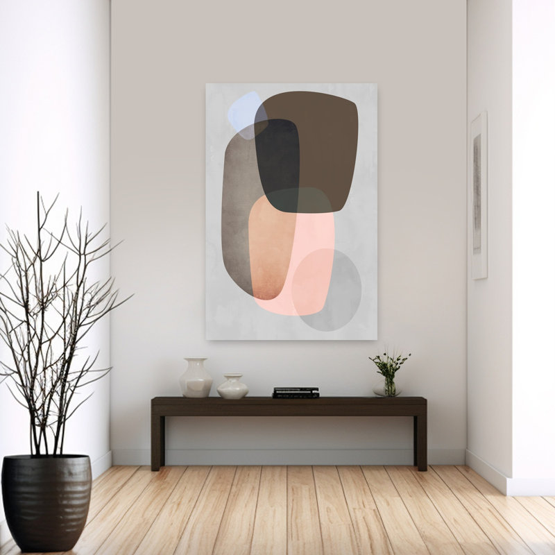 Art contemporain contemporain, H 60 po x l 40 po