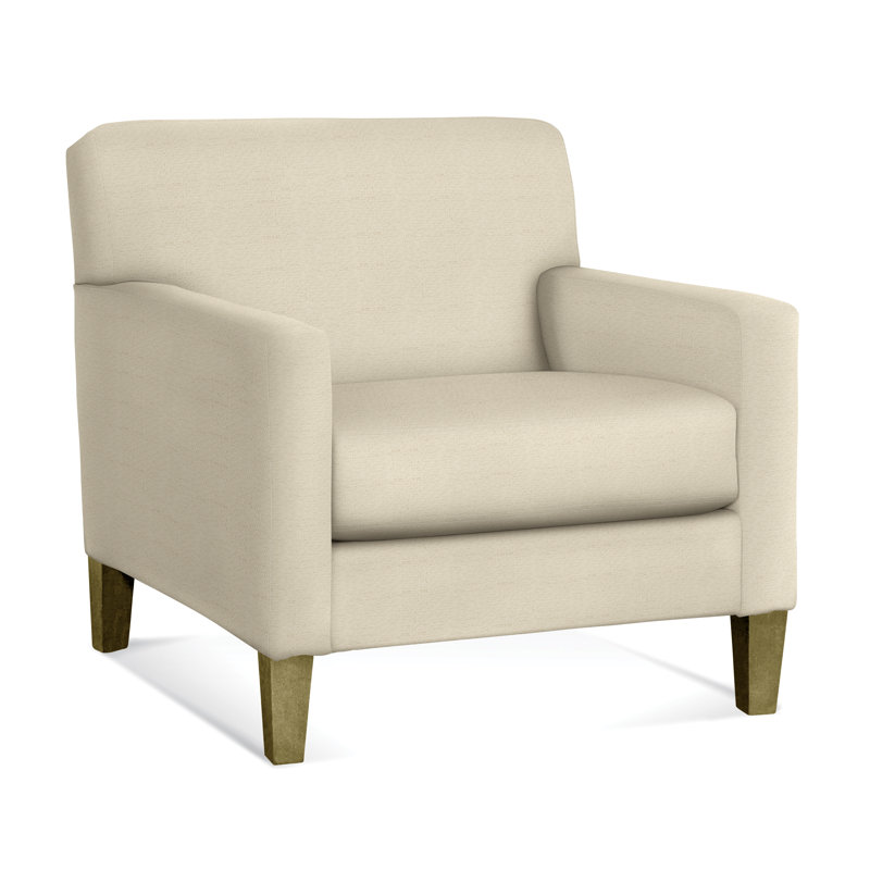 Tampa Armchair, Ivory Crypton Performance; 0886-91, Flax