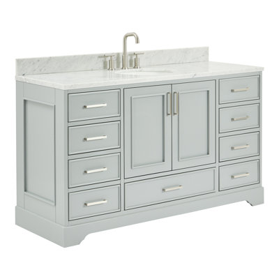 Meuble-lavabo simple avec plateau Abita 61