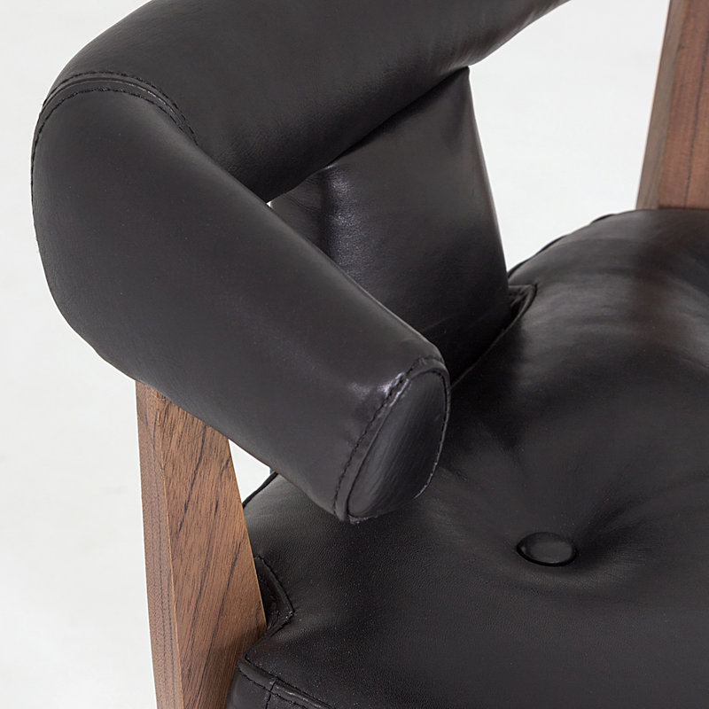 Moderno Stool, Black, Bar Stool (31" Seat Height)