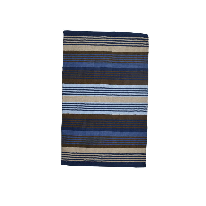 Kemah Striped Hand Woven Indoor / Outdoor Area Rug, Rectangle 60 x 90cm