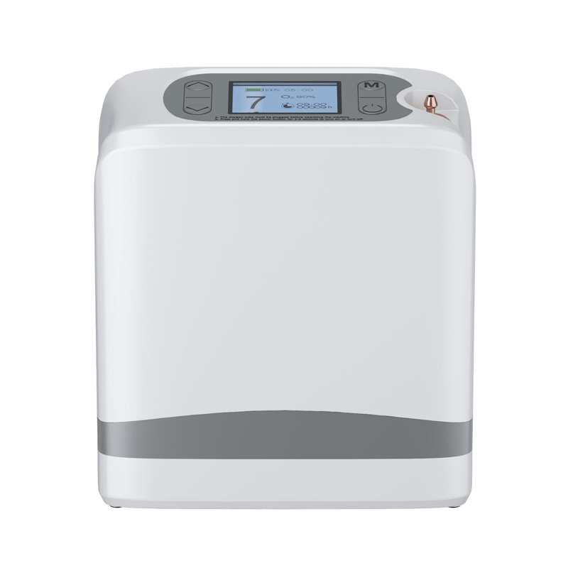 Adjustable 1-7L Portable Oxygen Machine with Accessories and Bag
-Travel/Home Use Smart Controls Compact Oxygen-generator Device-93%