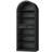 73" Arched Bookshelf  with Drawers and Open Display Shelves, 6-Tier Farmhouse Bookcase with Adjustable Shelf-215691374-206242615