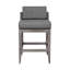 Tabouret d'extérieur en bois avec coussin Aerilyn-93692947-93692945-93692946