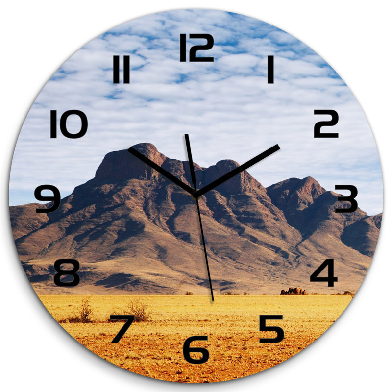 Jimeno Glass Wall Clock