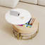 Table basse ronde à plateau relevable avec rangement-114224055