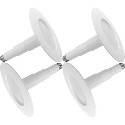 Jolux 6" Adjustable LED Retrofit Recessed Lighting Kit for Easy Remodel Installation
