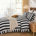 White/Black Striped