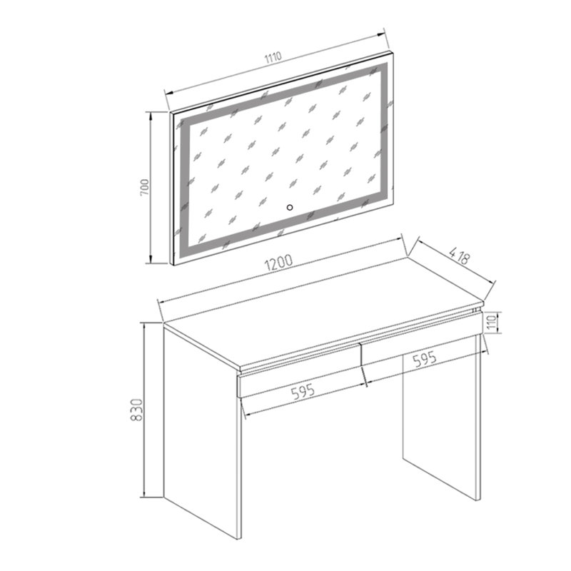 Antietam Dressing Table