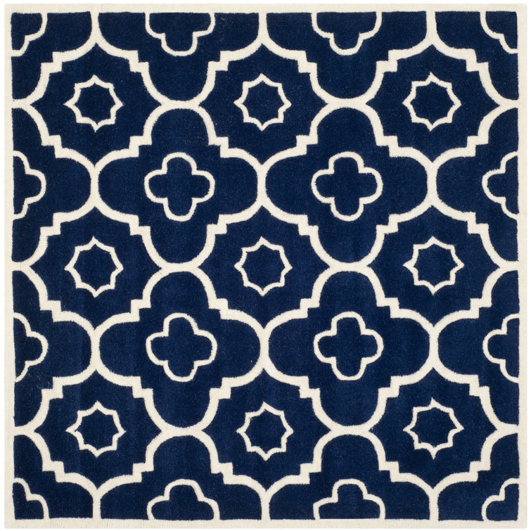 Carolene Hand Tufted Wool Geometric Rug