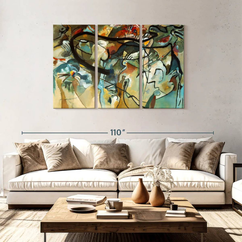 Avery Composition V, 48" H x 74" W